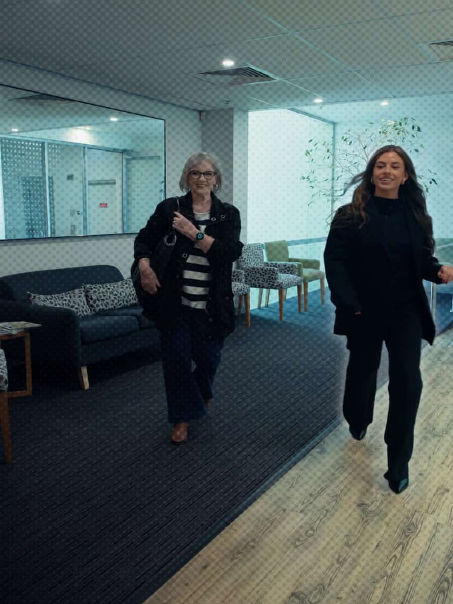 patient journey video still shot