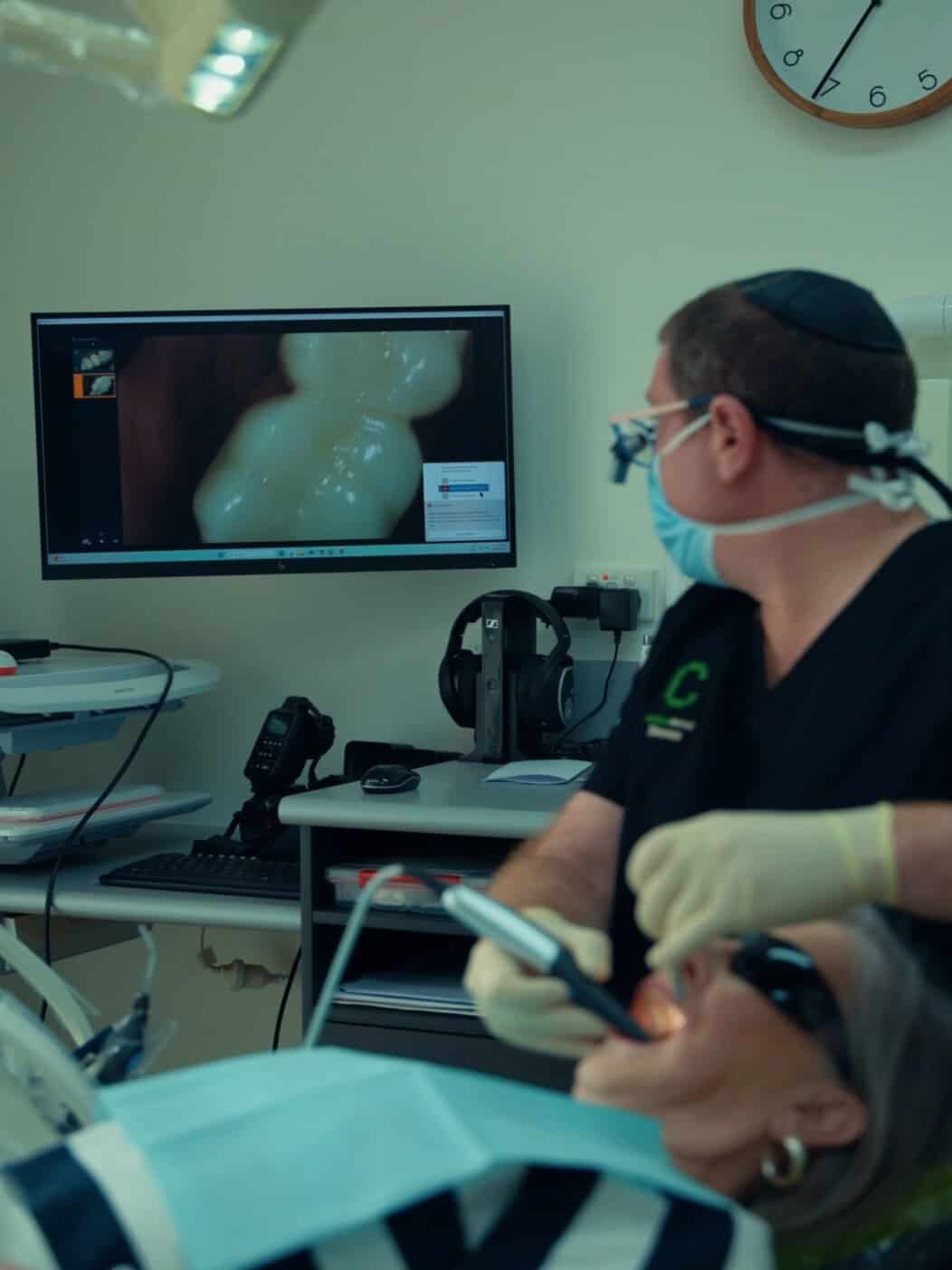 dr steven rostkier practice technology intra oral scanner